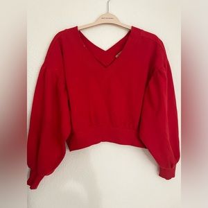 Forever 21 Balloon Sleeve Sweatshirt